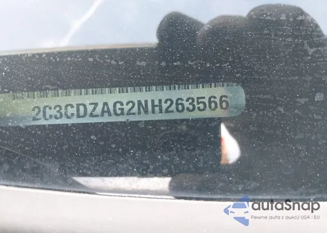 2022 Dodge Challenger Sxt z USA, uszkodzony, nr VIN 2C3CDZAG2NH263566